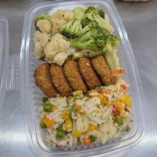 Falafel de grão de bico