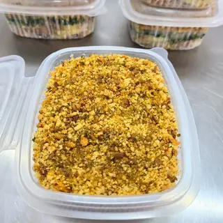 Tofu com broa