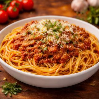 Spaghetti à Bolonhesa Tradicional