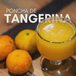 Poncha de tangerina