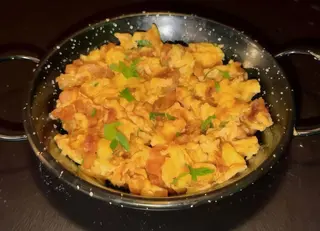 Ovos com Farinheira