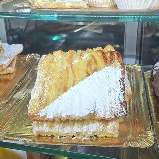 Palmier recheado de doce de ovo