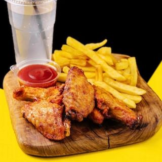 Asas de Frango Menu