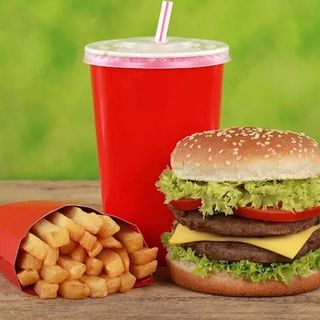 Hamburger Duplo Menu