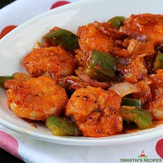 Prawn chilly