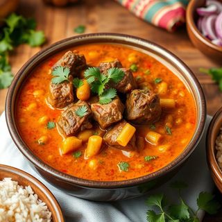 Lamb dansak