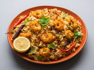 prawn biryani