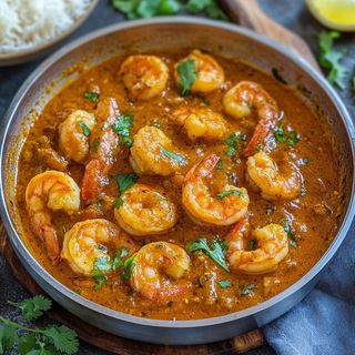 Prawn Madras Meio Picante