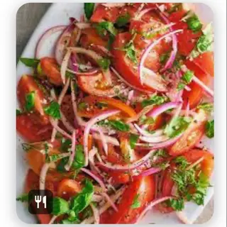 Tomoto and onion salad