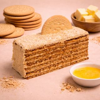 Bolo de Bolacha Fatia