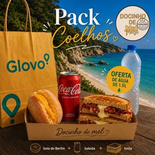 Pack Coelhos - OFERTA água 1,5LT