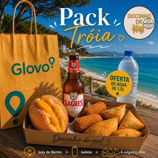Pack Troia - OFERTA água 1,5LT