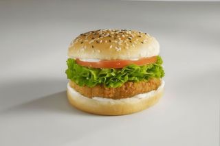 Hambúrguer de Frango Crocante