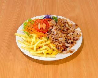 Prato de Kebab