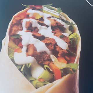 Durum kebab menu