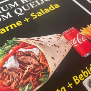 Menu Drum Kebab com Queijo