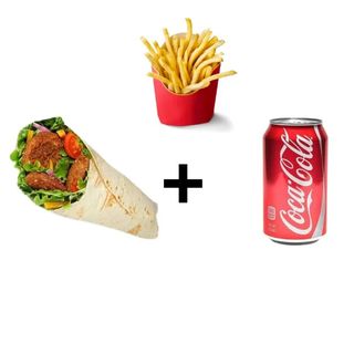 Menu Durum falafel