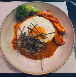 18. Arroz Frito de Kimchi