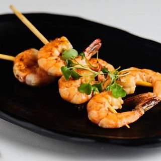 721.Espetadas de Gamba (3 peças)