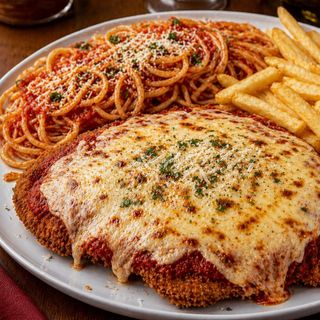 FRANGO PARMEGIANA BRASILEIRA