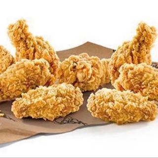 4 Unidade de Asas do Frango Crocante / 4 Pices Crispy Hotwings