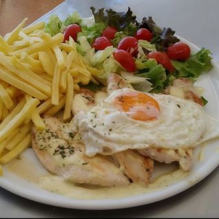 Bitoque do Frango Grelhado Prato