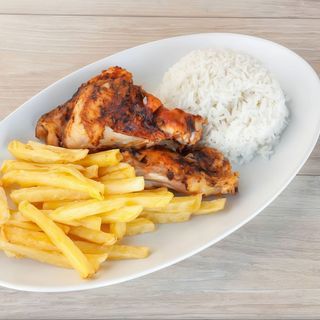 1/2 Frango Assado Prato