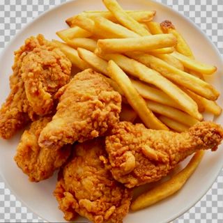 Chicken Wings Plate / Asas de Frango Crocante Prato
