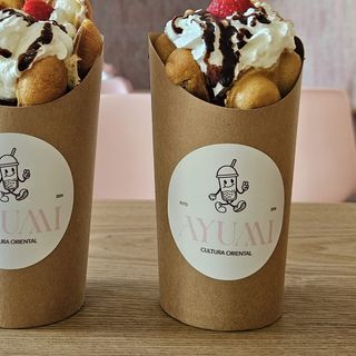 Bubble waffles Básico