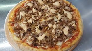 Pizza de Kebab