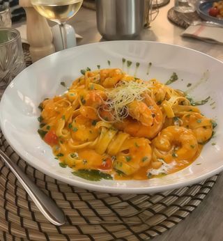 Fettucine C/ Camarão