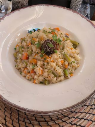 Risotto com Legumes