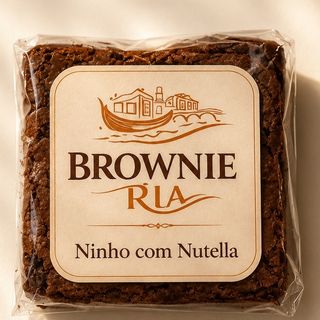 Brownie Recheado Ninho com Nutella