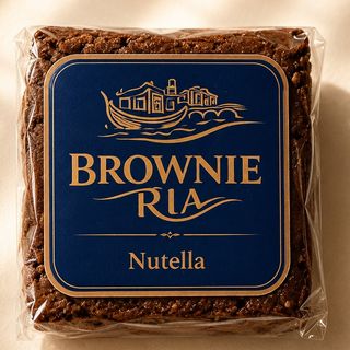 Brownie Recheado Nutella