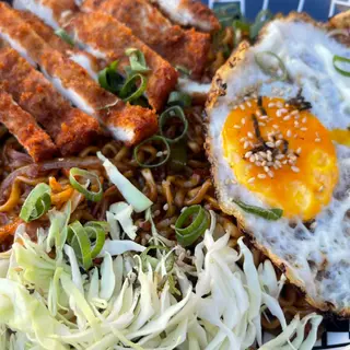 Blue dog fry ramen