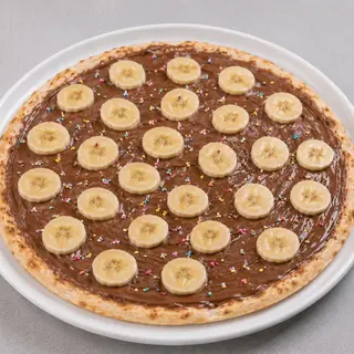 Pizza Nutella Banana