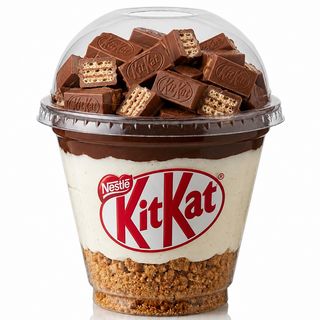 Cheesecake KitKat ao Leite