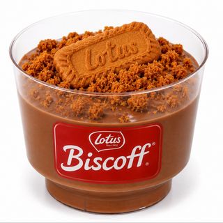 Mousse chocolate com Biscoff