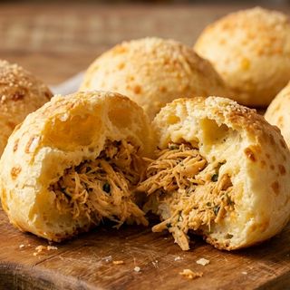 Pão de Queijo recheado com Frango 55g