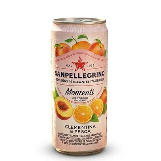 SAN PELLEGRINO Água com gás Clementina e Pêssego