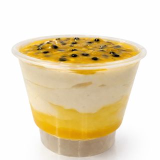 Mousse Limão com Maracujá