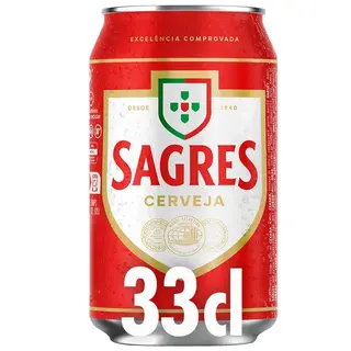 cerveja Sagres 33cl