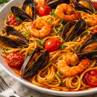 Linguine de Frutos do Mar