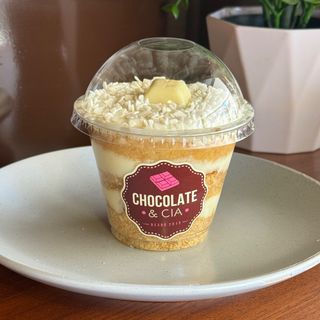 Bolo de Pote Lima (massa pão de Ló)