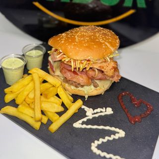 Hambúrguer de Frango