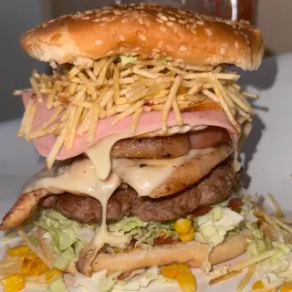 Hambúrguer Triple Explosão