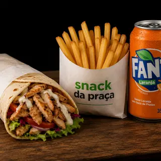 Menu Kebab Dürüm frango
