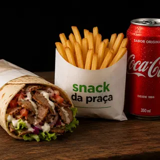 Menu Kebab Dürüm de Carne