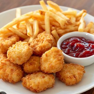 Nuggets de frango menu