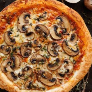 Pizza cogumelos